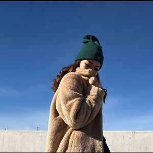 Hollister Sherpa coat